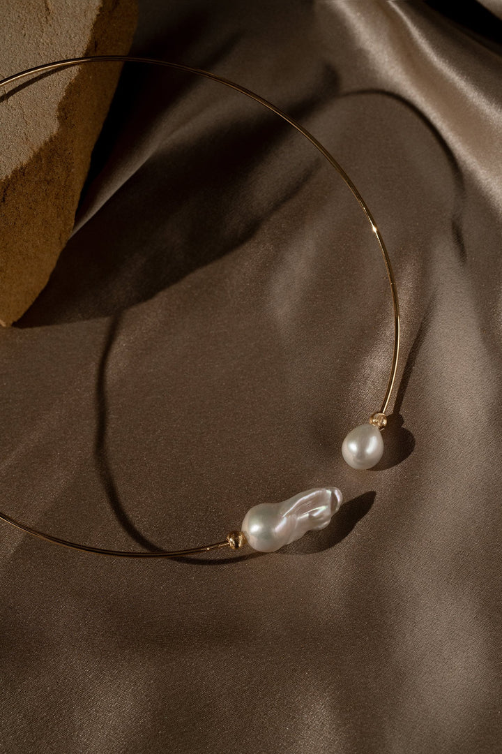 Baroque Pearl Collar