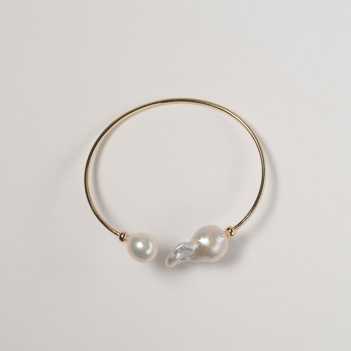 Baroque Pearl Bangle