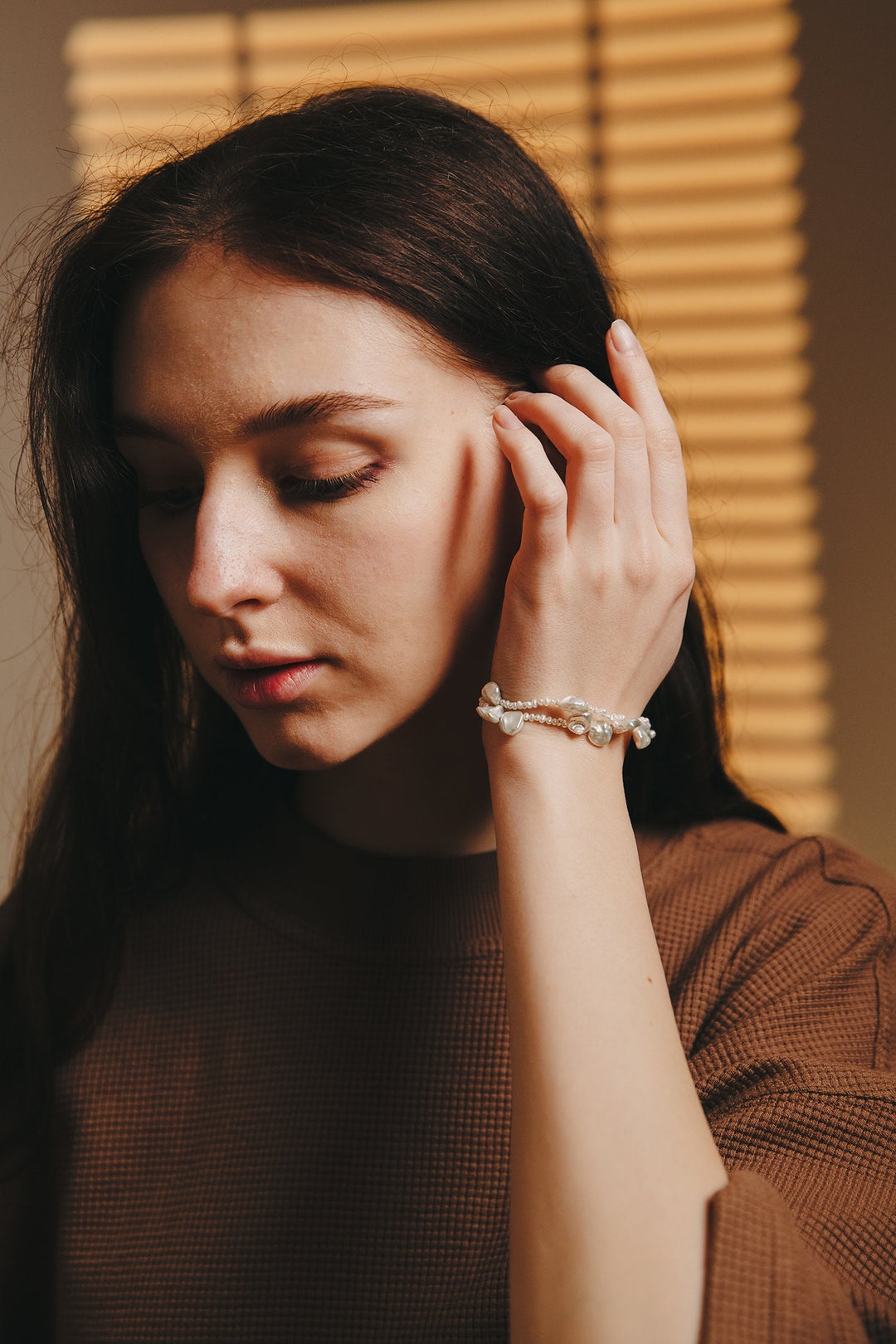 Multi-Strand Petal Bracelet